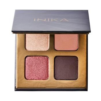 INIKA Organic Paletka očných tieňov (Eyeshadow Quad) 8 g Flowers