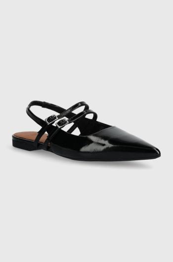 Kožené balerínky Vagabond Shoemakers HERMINE HERMINE čierna farba, s otvorenou pätou, 5733-260-20