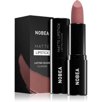 NOBEA Day-to-Day Matte Lipstick matný rúž odtieň Cashmere #M19 3 g