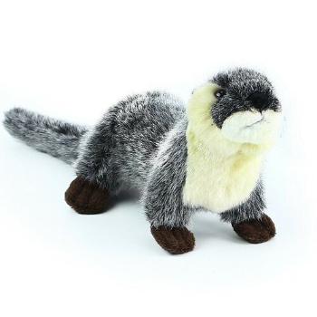RAPPA Plyšová vydra, 18 cm, ECO-FRIENDLY
