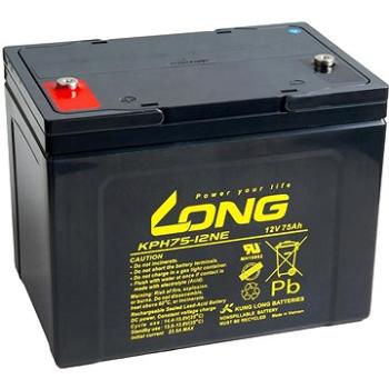 Long 12 V 75 Ah olovený akumulátor Deep Cycle AGM M6 (KPH75-12NE) (PBLO-12V075-F8AD-1)