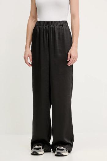 Nohavice EA7 Emporio Armani čierna farba, jednofarebná, AF13256.7W000144