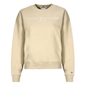 Tommy Hilfiger  MDRN REG CORP LOGO C-NK SWTSHRT  Mikiny Béžová