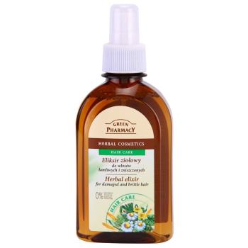 Green Pharmacy Herbal Elixir Hair Care bylinný elixír pre poškodené a lámavé vlasy 250 ml