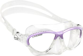 Cressi Moon Clear/Lilac Transparent Junior Potápačská maska