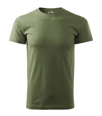 MALFINI Pánske tričko Basic - Khaki | XS