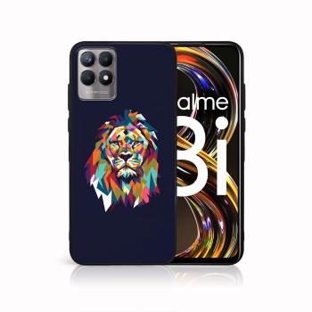 MY ART Silikónový obal Realme 8i LION (246)