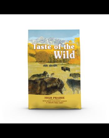 TASTE OF THE WILD High Prairie hrana uscata pentru caini adulti, cu bizon si vanat 12,2 kg