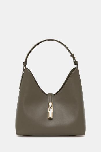 Kožená kabelka Furla zelená farba, WB01499.BX3104.2810S