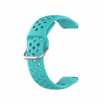 NEOGO SmartWatch Glam / Glam 2 Silicone Dots remienok, Teal (SGA007C0601)