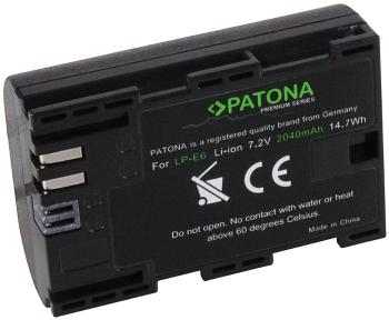 Fényképezőgép akkumulátor PATONA a Canon LP-E6-hoz 2000 mAh Li-Ion Premium