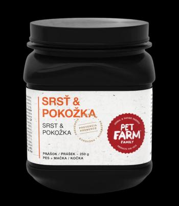 PET FARM FAMILY Srsť & pokožka 250 g