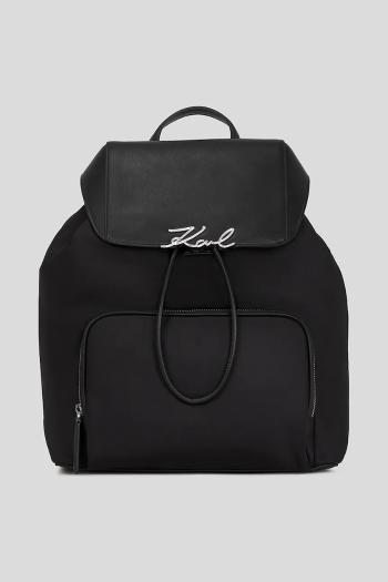 Ruksak Karl Lagerfeld dámsky, čierna farba, veľký, A3W30019