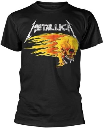 Metallica Tričko Flaming Skull Tour '94 Unisex Black L