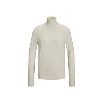 Jjxx  Malha Ava L/S Roll Neck - Snow White  Svetre Biela