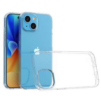 TPU Ochranný kryt pre Apple iPhone 15 priehľadný