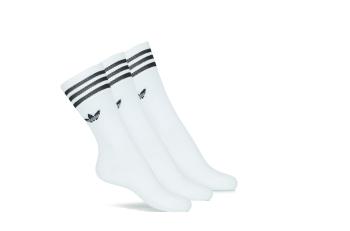 adidas  SOLID CREW SOCK X3  Vysoké ponožky Biela