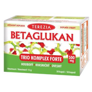 TEREZIA BETAGLUKAN Trio komplex forte 500 mg 30 kapsúl