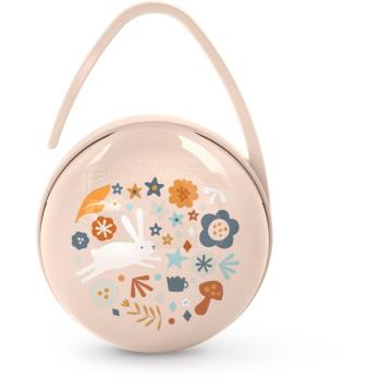 Suavinex Wonderland Duo Soother Case krabička na cumlík Pink 1 ks