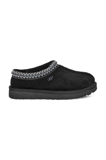 Semišové papuče UGG W TASMAN čierna farba, 5955 BLK