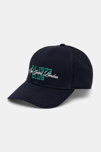Bavlnená šiltovka Pepe Jeans TALBOT CAP tmavomodrá farba, vzorovaná, PM040570