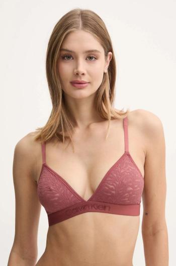 Podprsenka Calvin Klein Underwear ružová farba, jednofarebná, 000QF7491E