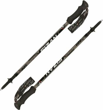 Fizan Compact MS Black 59 - 132 cm Turistické palice