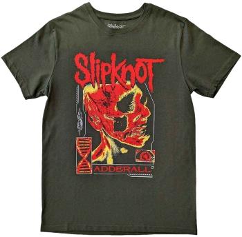 Slipknot Tričko Zombie Back Print Unisex Green 2XL