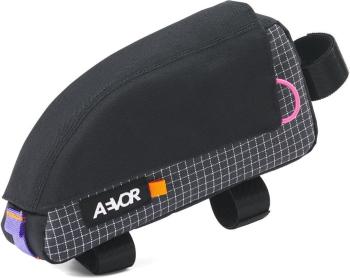 AEVOR UBG Top Tube Pack Rámová taška Black White Grid 0,9 L