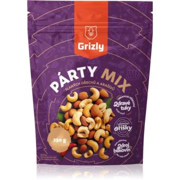 Grizly Slaná zmes arašidov a orieškov – party mix zmes orechov 250 g