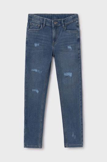 Detské rifle Mayoral denim przetarcia 7538