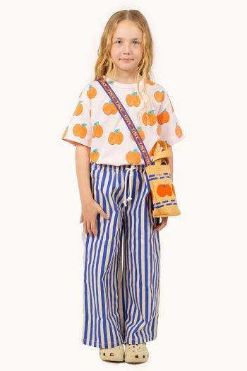 Detské bavlnené nohavice Tinycottons STRIPES WOVEN PANT vzorované, SS25-229