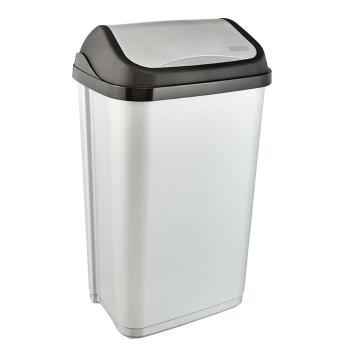 Keeeper ODPADKOVÝ KÔŠ S VÝKLOPNÝM VEKOM 50L,38,5X29X66 SVETLOSIVÝ