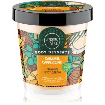 Organic Shop Body Desserts Caramel Cappuccino spevňujúci telový krém 450 ml