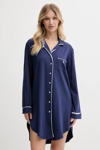 Nočná košeľa Polo Ralph Lauren tmavomodrá farba, 4P0230