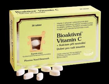 BIOAKTIVNÍ Vitamín C + Kalcium pH neutrálne 30 tabliet