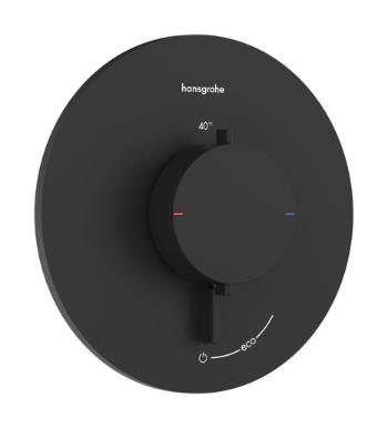 Sprchová batéria Hansgrohe Ecostat Comfort S bez podomietkového telesa matná čierna 33714670