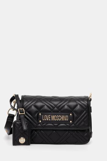 Kabelka Love Moschino čierna farba, JC4210PP0MLA0000