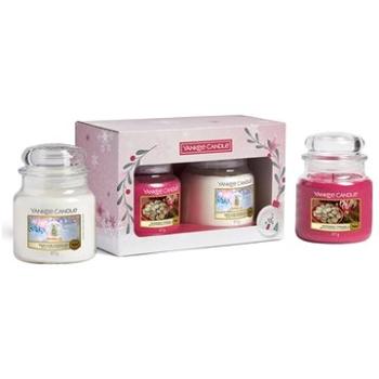 YANKEE CANDLE darčeková súprava sviečky v skle 2× 411 g (5038581140254) + ZDARMA Zapaľovač RENTEX