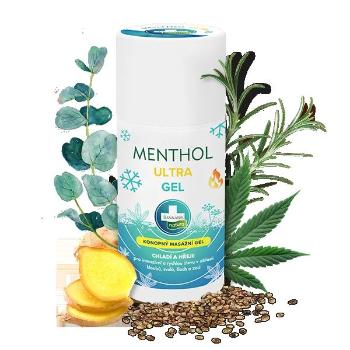 MENTHOL ULTRA GEL – konopný masážny gél s dvojitým efektom - 90 ml - Annabis