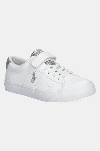 Detské tenisky Polo Ralph Lauren RYLEY PS biela farba, RL02449101