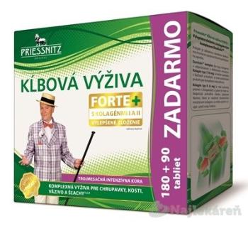 PRIESSNITZ KĹBOVÁ VÝŽIVA FORTE + kolagény, inov.13, 180 + 90 tbl ZDARMA