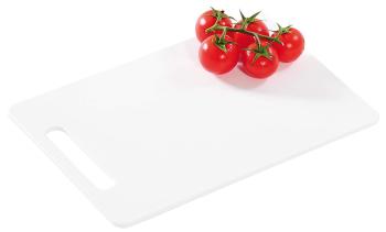 Vágódeszka Kesper PVC Vágódeszka 29×19 cm, fehér
