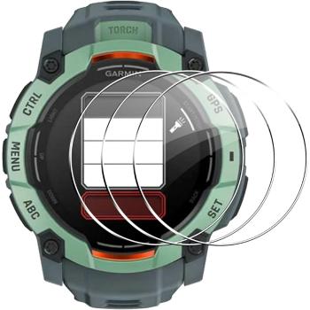 PROTEMIO 3x Ochranná fólia pre Garmin Instinct 3 AMOLED 50mm