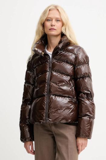 Bunda Pinko hnedá farba, zimná, 101598 A2P7
