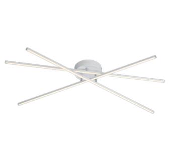 LED stropné osvetlenie Trio Tiriac biela 671610331