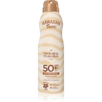 Hawaiian Tropic Hydrating Protection Lotion Spray napozó spray SPF 50 220 ml