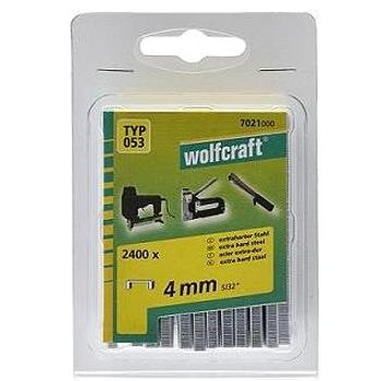 WOLFCRAFT - Spona široká čalúnická 11,2 mm výška 4 mm, 2 400 ks (4006885702103)