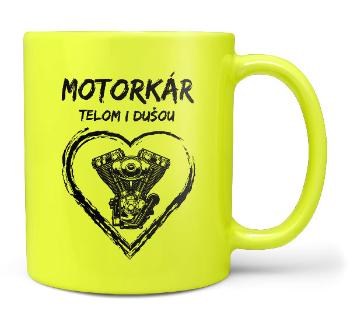 Hrnček Motorkár telom i dušou