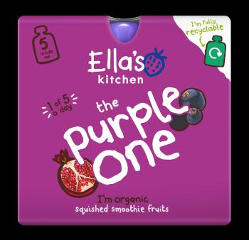 ELLA'S KITCHEN BIO Purple One ovocné pyré s čiernymi ríbezľami 5 x 90 g